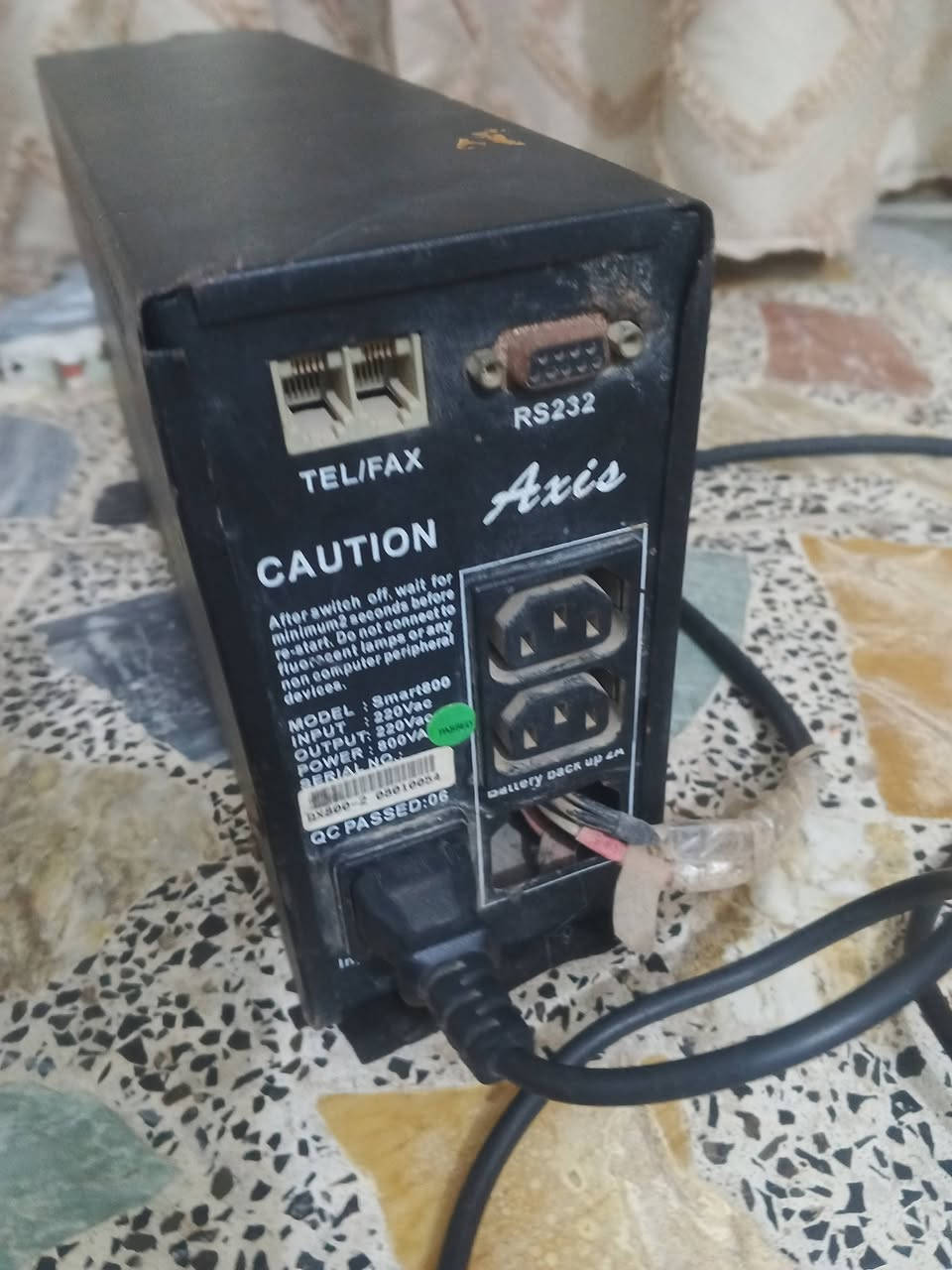 السلام عليكم يو بي اس دكمة الباور عاطلةللبيع فحم السعر 15الف


**إذا كنت صاحب هذا الإعلان وتريد حذفه لأي سبب، رجاءا أرسل رسالة إلى الدعم الفني**