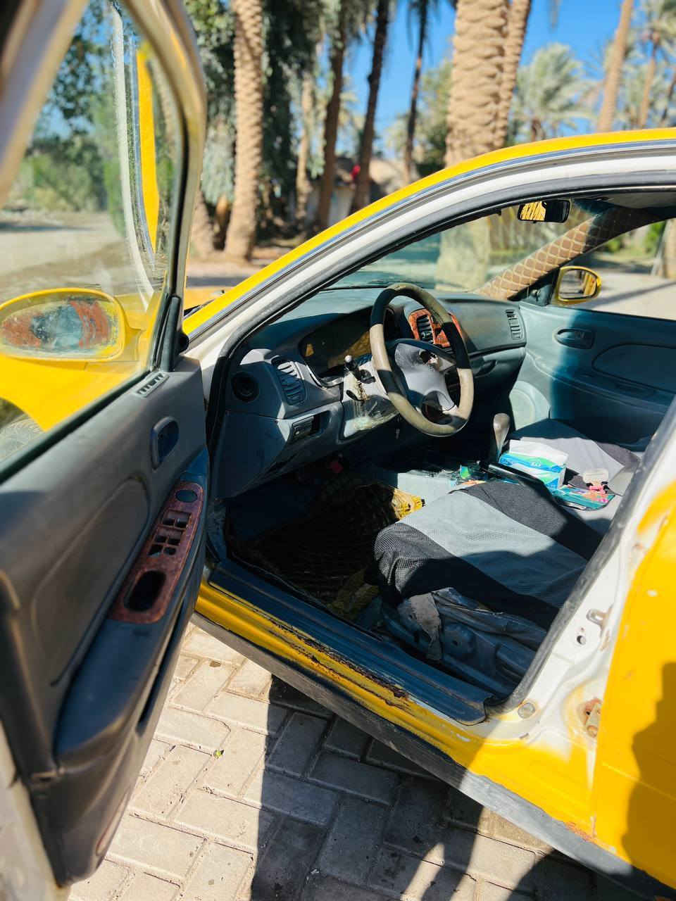 السلام عليكم
ابتيما للبيع مديل ٢٠٠٢ مكينه حاويه جديده 

سياره نضيفه 

مكاني كربلاء طويريج 

السعر 25 وبيهه مجال

***********
