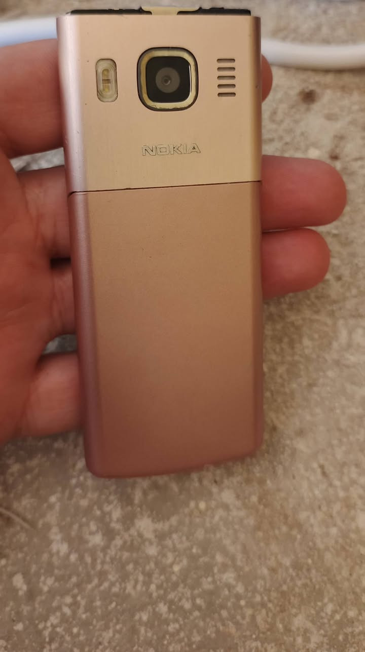 📱 للبيع موبايل Nokia 6500 classic

🔹 اللون: كلاسيك أنيق
🔹 اللغة: إنكليزي فقط (لا توجد لغة عربية)
🔹 الحالة: نضافة 80% من 100
🔹 الجهاز شغال تمام وما بي أي مشكلة

💰 السعر: 40
🚫 لا يوجد توصيل
📍 العنوان: بغداد – النهروان

للاستفسار مراسلة خاص 📩


**إذا كنت صاحب هذا الإعلان وتريد حذفه لأي سبب، رجاءا أرسل رسالة إلى الدعم الفني**