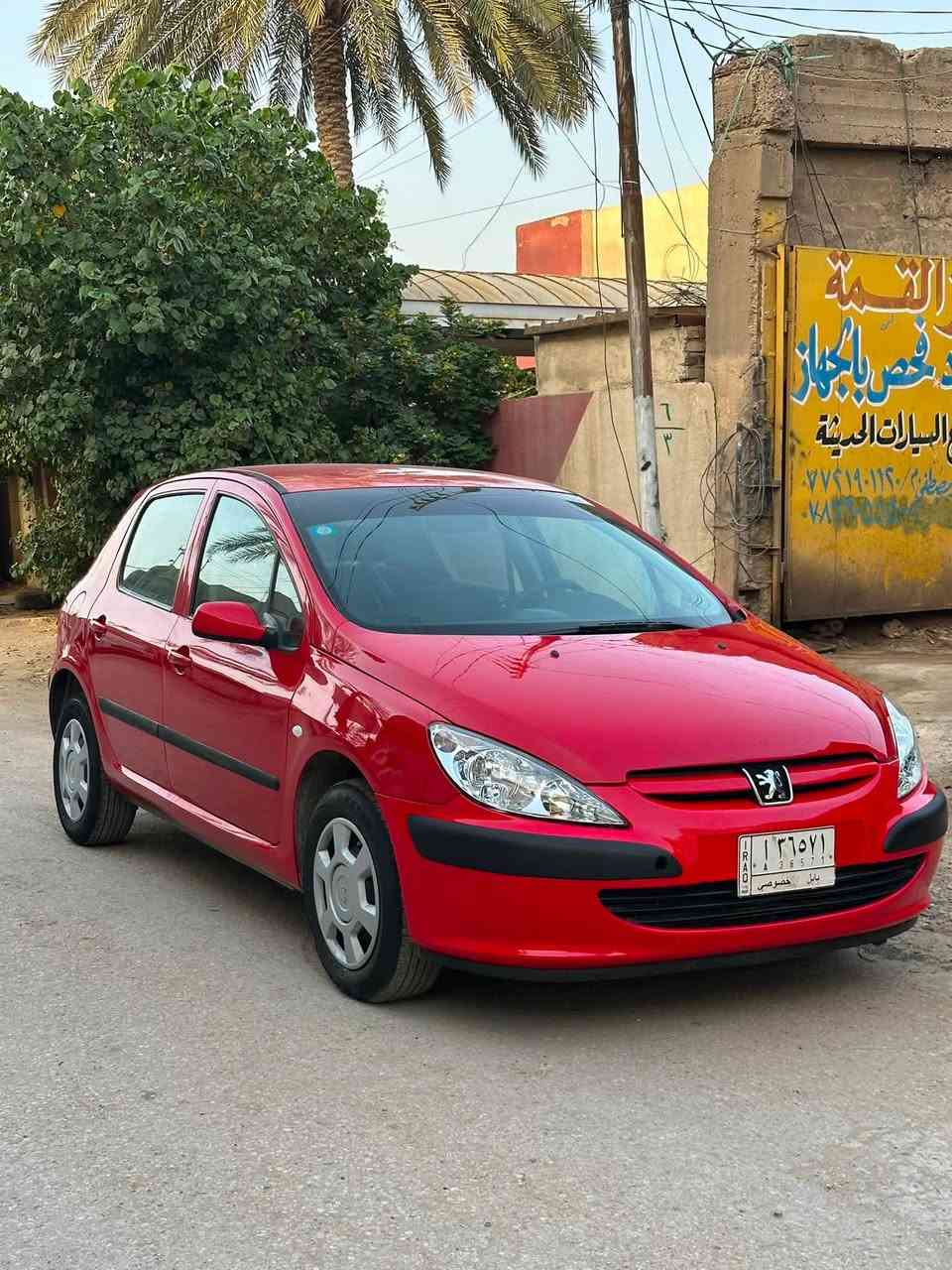 السلام عليكم بيجو 307 2005. 
السياره جاهزه صبغ عام 
حداديه كير مكينه جدد
غرفه تبريد كامل 
كهربائيات بلاديه جام كيجات 
تخم تاير جديد ماماشي عليه 
السعر 53 وبيها مجال حك الجيه 
للتواصل ***********  
مكان السياره بابل
