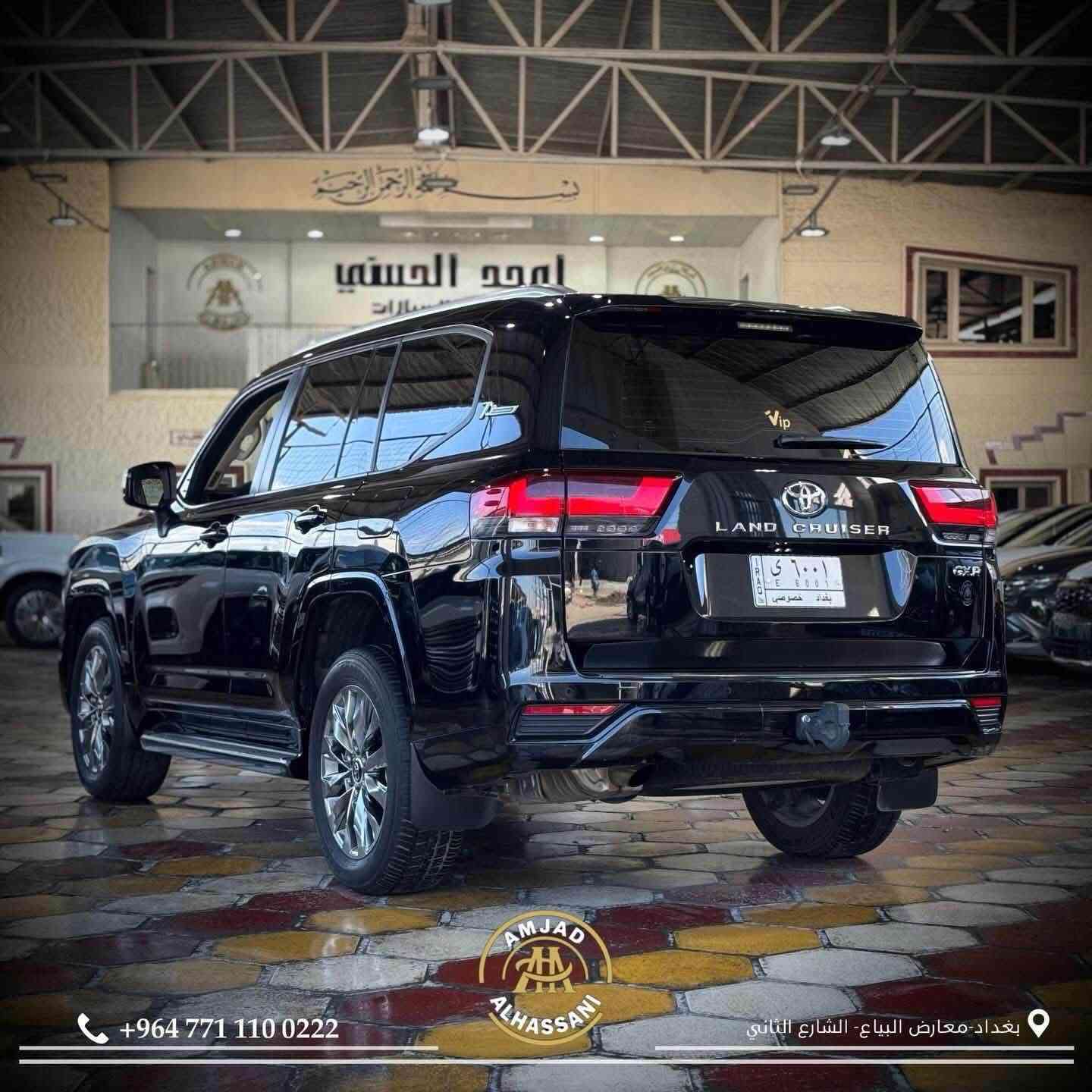 #امجد_الحسني_لتجارة_السيارات 

LAND CRUISER— GX.R—— 2022 ——

➖ ضمان شركه ساز 
➖ عداد مسافة :: 20 الف كم
➖ مغلفة ppf بالكامل 
➖ السياره كفاله عامه من اي ضرر
➖ محرك 6 سلندر 4000 cc
➖ شاشات خلفية ( تطبيق ) 
➖ اللون :: اسود 

للاستفسار عن الاسعار و التفاصيل اكثر 
الاتصال على الرقم 📞
***********
📍بغداد - البياع - الشارع الثاني⁩⁩⁩
