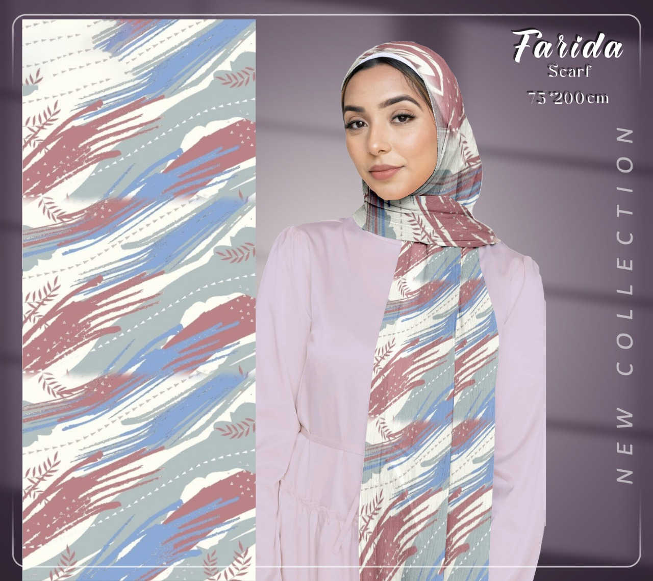 "جمالك يبدأ من التفاصيل. 🌸
Farida Scarf.. خامات ناعمة، ألوان تخطف العين، وتصاميم تكمل طلتك."


**إذا كنت صاحب هذا الإعلان وتريد حذفه لأي سبب، رجاءا أرسل رسالة إلى الدعم الفني**