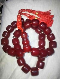 متاح سبحه كهرمان أو كوربا ألماني انتيكه وكلش قديمه كصه برميلي زبده بال...