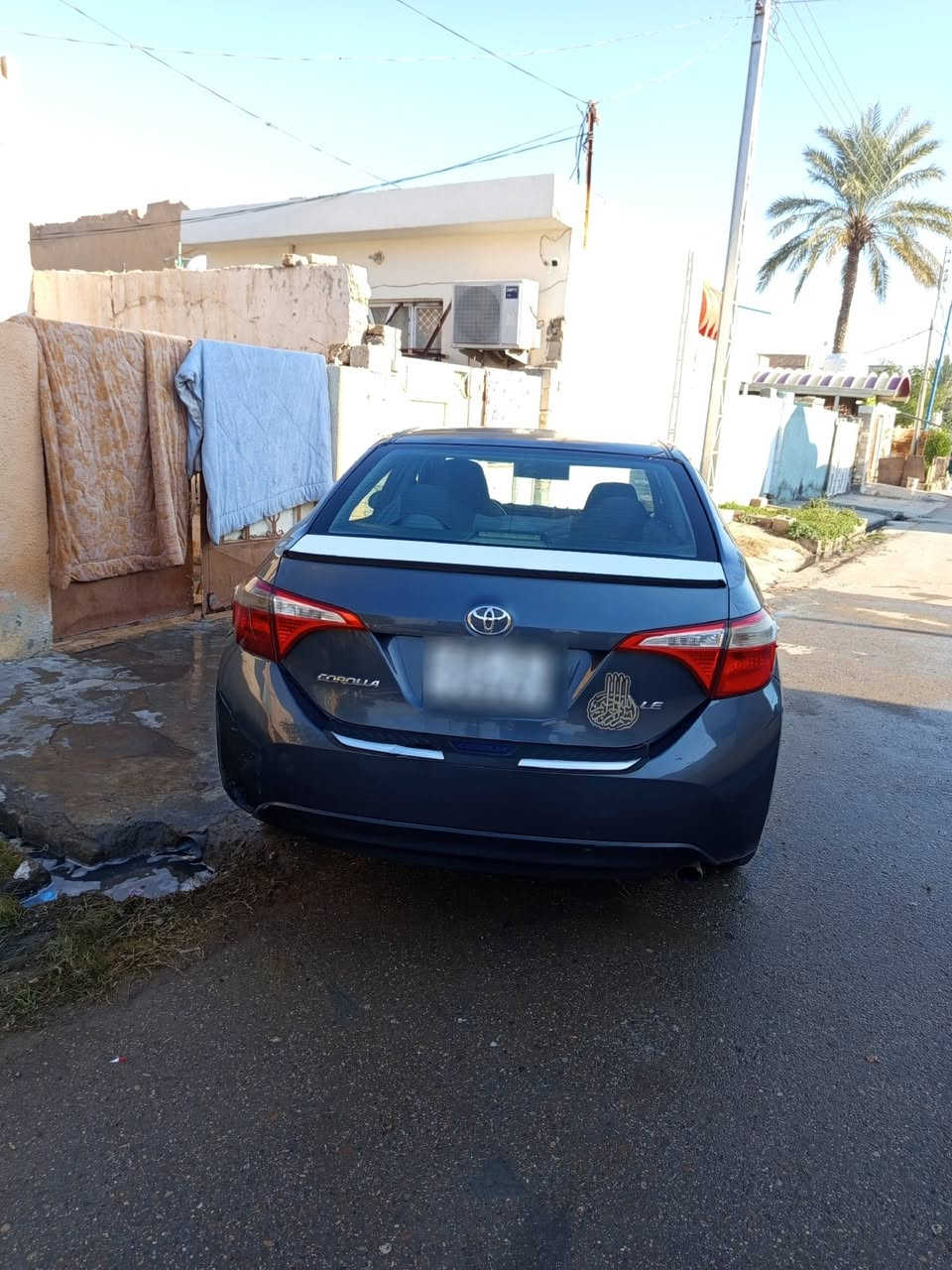 سلام عليكم كورلا موديل 2016  ضررها بس البنيد مبدل بلادي سياره مكفوله تخم تاير جديد رقم سليمانيه بدون دواخل بدون ارباكات بسمي رقم *********** لمكان ديالى

