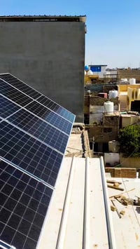 طاقة شمسية • بطاريات ليثيوم 16 كيلو • بعقوبة