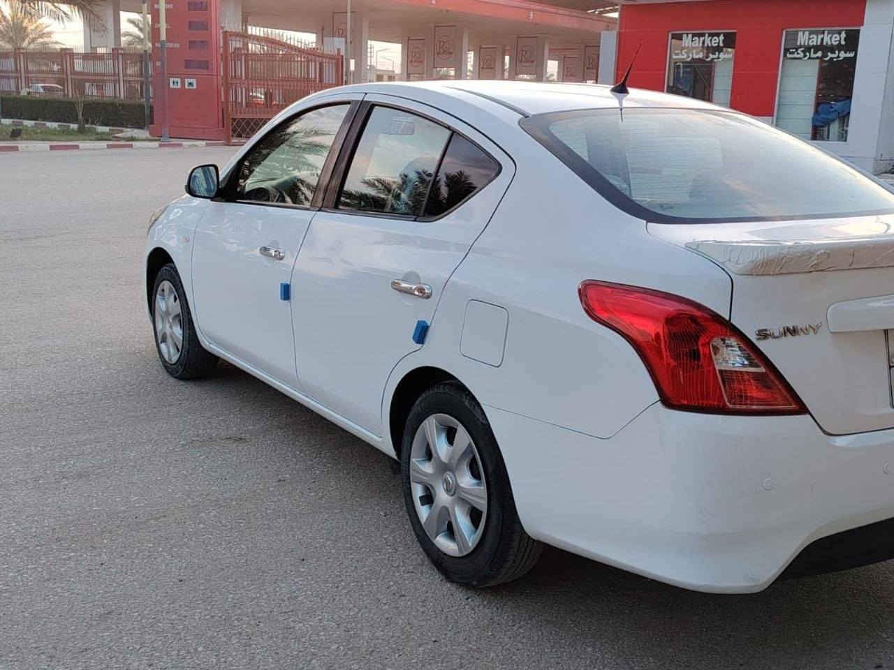 ‏سلام عليكم   للبيع فقط
‏نيسان صني موديل 2022 رقم اربيل سنويه ماساقطه مكفوله كفاله عامه حتى من البارد بيها شخط بسمار زغير بالجاملغ الخلفي مكحل كير مكينه حداديه تبريد كله جديد السياره كلش نضيفه وجديدة السعر 105 ومجال قليل حك الجيه مكاني بالنجف رقم الهاتف ***********
