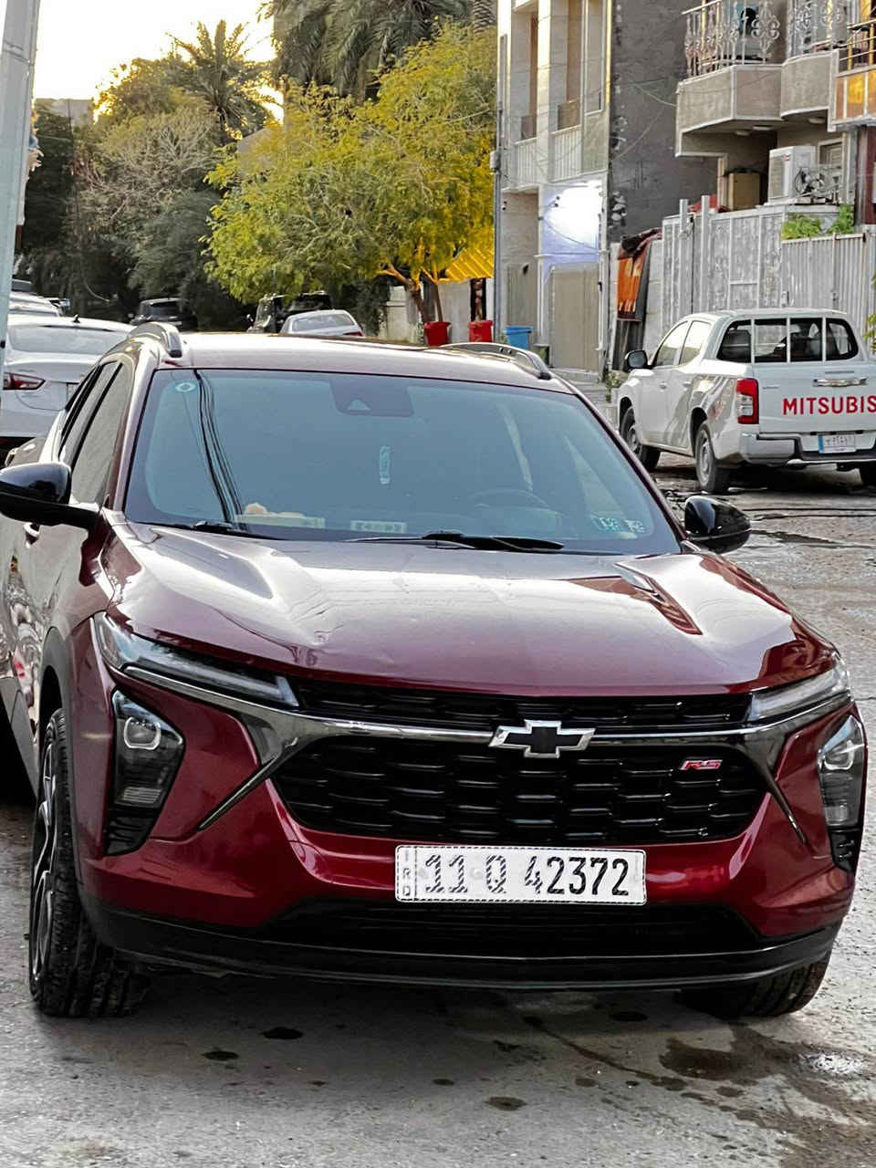Chevrolet Trax 2024 RS

شوفرليت تراكس ٢٠٢٤  آر أس
محرك : 1200 Turbo 
3 سلندر
اللون : ماروني
ملاحظة السيارة : فقط جاملغ امامي يمين صبغ بدون دواخل ايرباك كله سليم%100  
( صور حادث بلمنشور)
المواصفات : Rs
( وایرلیس جارج شحن لاسیکي ، ابواب بصمە ، تشغیل عن بعد ، دخول ذکي، بصمە تشغیل ، کیج الکتروني کامل شاشة ايباد دشبول كبيرة ، لایتات لید و زنون ، بک لایت لید ، Auto Start , Auto Stop ، رادار ٣٦٠ 
رادار امامي خلفي جانبي  ، کامیرا خلفيە، حساسات خلفي، ئیمرجنسي بریك ، بریك بصمە ، Apple Car Play , Android Auto , Abs Tc AutoLight , Bluetooth Wifi Carplay, کشنات هیتر جلد کهربایی ، ستیرن هیتر بعد بیە هوایە مواصفات..  
السيارة مرتبة وبأسمي اني المستوردها وتحويلها مباشر اخون السعر 155 ورقة وبيها مجال بسيط للشراي *********** مكاني بغداد شارع فلسطين. بغداد, العراق
