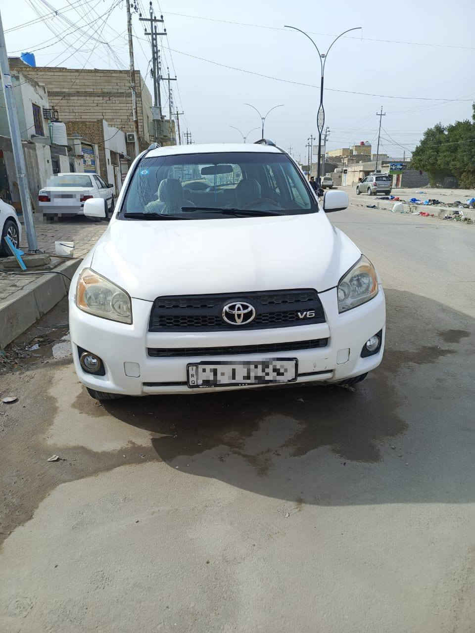 تيوتا راف فور 2009 سياره بأسمي رقم دولي مكينه وگير وحداديه تايرات باتري گله جديد مكينه (6) حساس بل تايرات تحكم مرايات تدفئه وتبريد بگلايت لد سياره وارد امريڪي تلث قطع صبغ 
. 
رقم بغداد 
رقم الهاتف:  ***********
خاص ما متواجد أتصال فقط عل رقم
