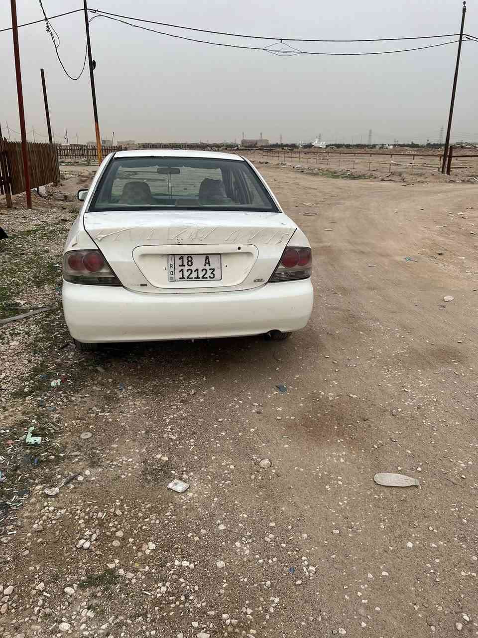 السلام عليكم لانسر ياباني(ميسي بوشي )مديل 2004 مكينه 

وكير مكفوله تخم تاير جديد سياره جاهزه من كلشي رقم إنكليزي  

مشروع وطني مداور ثاني يوم سعر ٦٥ وبيه مجال للشراي 

للاستفسار الانتصال علا رقم   *********** مكان نجف
