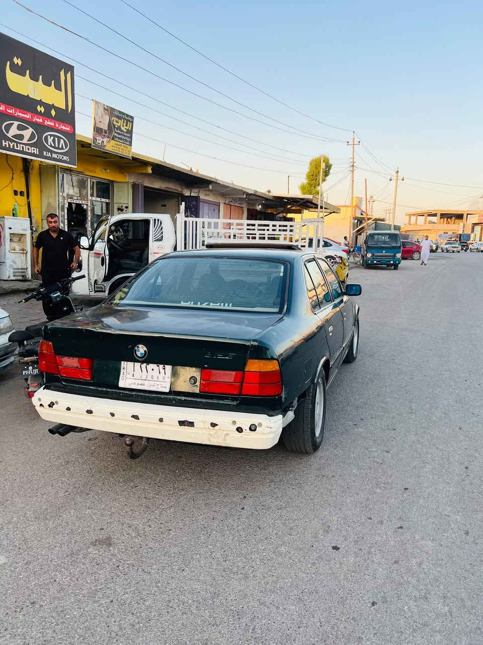 السلام عليكم بي ام 525 محرك مسكر دبل فانوس كير عادي صدر جديد طخم تايرات جدد كهربائيه كله شقاله رقم صلاح الدين شرط التحويل دوشمه جديد سنتر لك أو الكشر شوف العين نشاط فول اترايك للبصره السعر 38 او بيه مجال للاستفسار الاتصال *********** المكان ناحيه الزاب ملاحظه بدون امراوس او بيع نقد فقط
