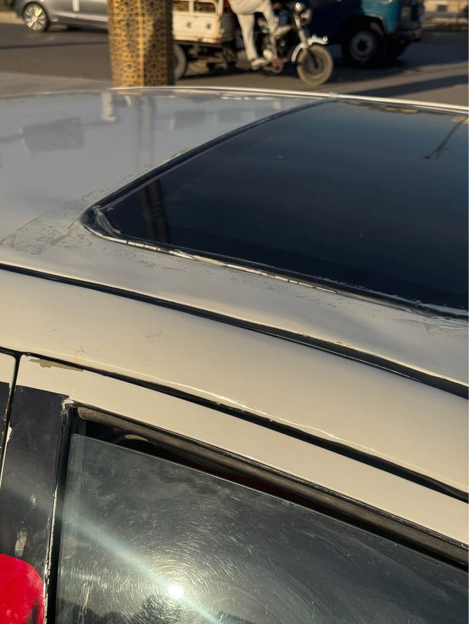 byd G3 2013
محور كير ومكينة كامري 2000 
مصبوغة عام أثر جراد 
بيها ضربة بسيطة بالباب (عمود سقيفة واكع عليها شبر بدون معجون)
كير مكينة كفالة حدادية تخم تاير كهربائيات كله شغال
رقم نجف مداور ثاني يوم 
السيارة كلش حلوة وكاعدة 

السعر 39 وبيها مجال بسيط 
للأستفسار : *********** ناصرية, ذي قار
