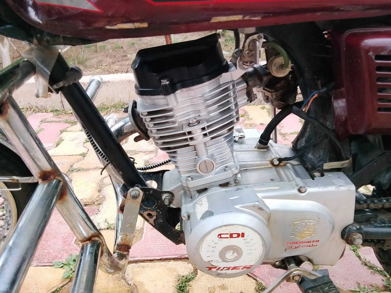 سلام عليكم دراجه البيع تايكر مديل 21ناشاط فول كهربيات شغله مكان بيجي سعر 350بي مجال  شراي او مروس محرك ناعم ***********
