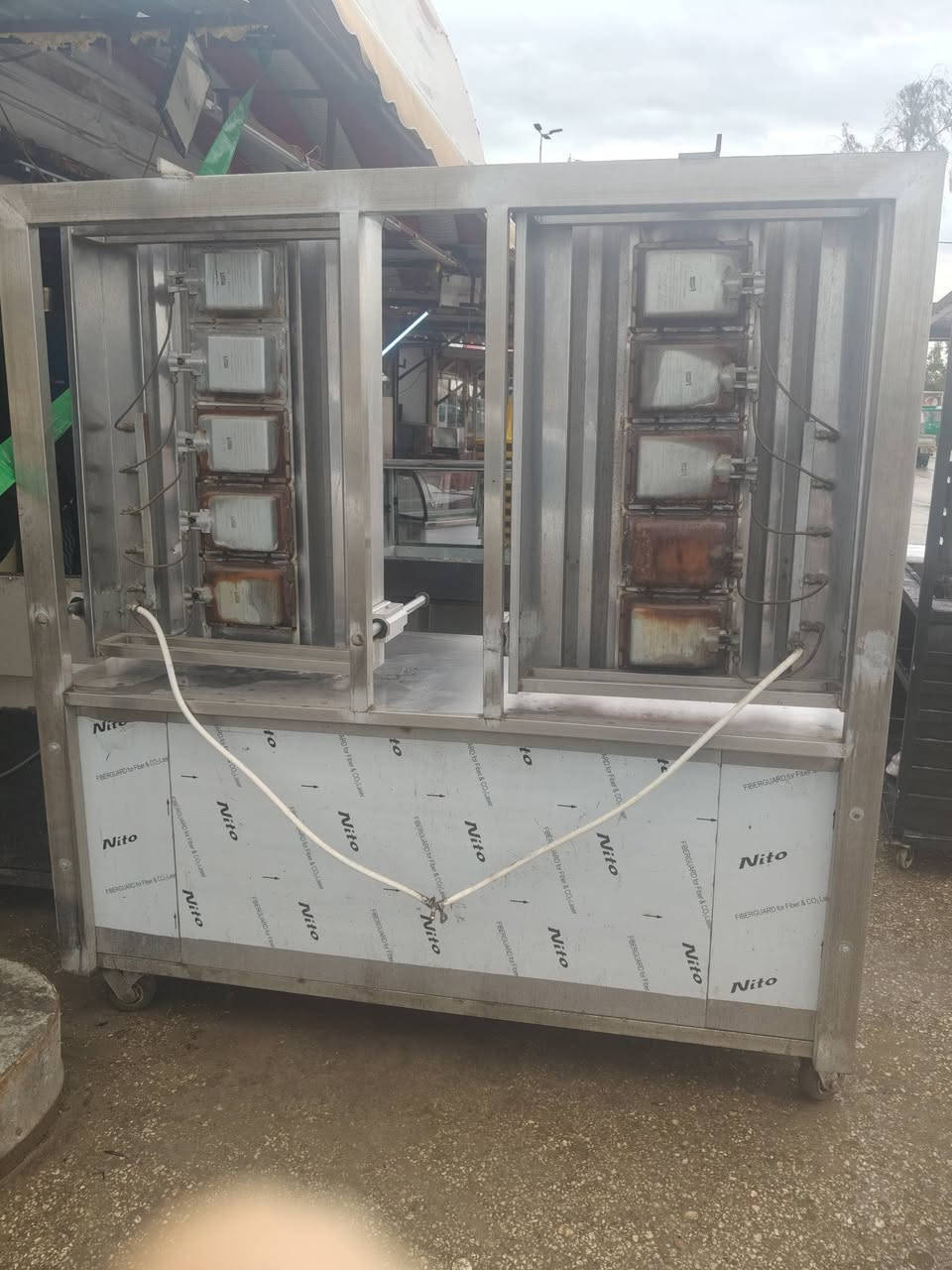 السلام عليكم
شواية كص مزدوجة خمس عيون يوناني الياف كله سل ستيل استعمال قليل
مكاني طويريج


**إذا كنت صاحب هذا الإعلان وتريد حذفه لأي سبب، رجاءا أرسل رسالة إلى الدعم الفني**