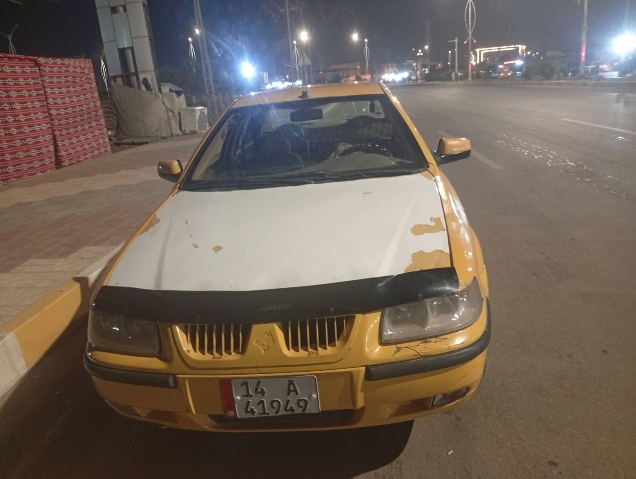 سلام عليكم
سمند موديل 11 مصفره هيه وغرمات 2030 سياره كفاله عمه بيه شرش فقط تجميل سياره كماله مدور ثاني يوم 
30وبيه مجال ***********
