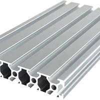 مقطع ألمنيوم ٢٠×١٠٠ • طول ٣٠٠مم • T-Slot