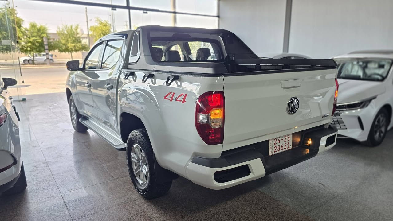 ئێم جی پیکەب MG T60 2025
٣ ساڵ زەمان دەبل اکسل. هەزار ڕۆیشتووە. 
مواصفات گێڕ عادی.ويل كەپ.شاشه.
بلاجکتۆر. گێر و مەکینە قەزافی 2.4   
سعر ١٥٠ ورقە   موبایل ***********
مکان   اربیل معرض توب كارس ١٠٠ مەتری
