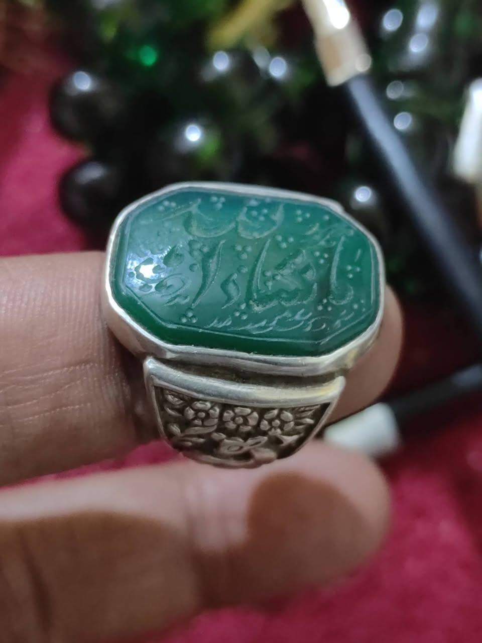 10 خواتم صياغات يدويه وسبحه كوربا افغانيه اخضر شفاف الكل سعرهن 600 الف


**إذا كنت صاحب هذا الإعلان وتريد حذفه لأي سبب، رجاءا أرسل رسالة إلى الدعم الفني**
