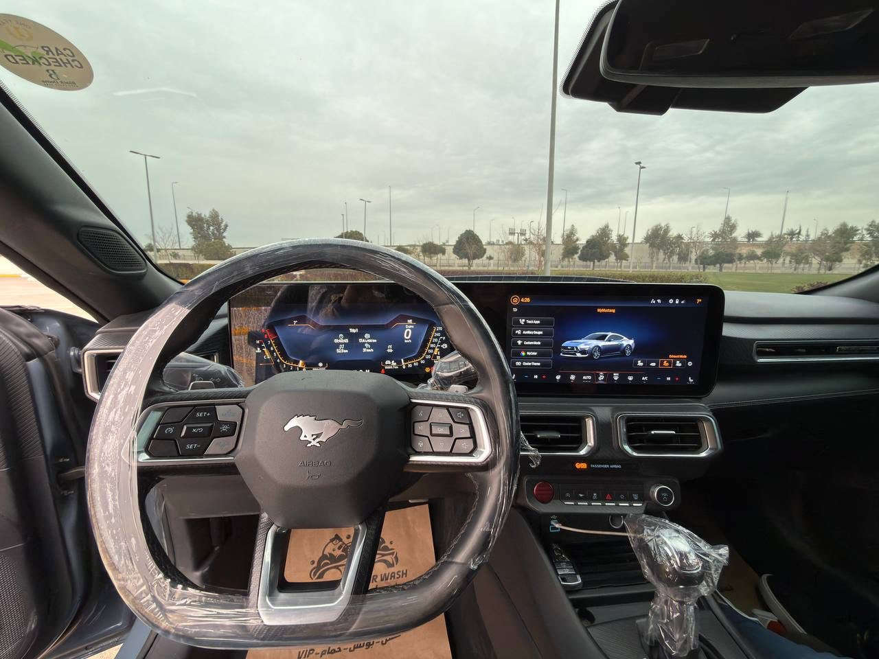 FORD MUSTANG GT 5.0 💥
الموديل : 2024 🚘
اللون : سمنتي ( اللون الجديد )  
رادار جانبي 👀 
رادار امامي 👁️ 
داخل اسود جلد 
كير 10 نمر
كشنات تدفئة وتبريد 
اكتف كزوز 
هندبريك بصمة ✔️ 
تحديد مسار 🛣️
مري حساسات 
ستيرن تدفئه
شاشة الكتروني داخل الجديد متصل بالكامل
شفتات ستيرن 
ليد داخلي 
اوتو هولد 
6 مودات قيادة 
عداد الكتروني 
حساسات 360 درجة امامي وخلفي 
كاميره خلفيه
كروس سرعه 
المسافه المقطوعه : 10000mi مايعادل 16000 كيلو 
الضرر : جاملغ السكن وباب السكن صبغ وجاملغ السايق كلير فقط وبيها ملاحظتين صغيره بخصة بكد الاصبع بالبنيد وشبر بالجاملغ الخلفي بارد السيارة فقط ايرباك تكمة بدون سيترن وبدون دشبول
السعر 26،500 ( 265 ورقة ) 💸 💵 
السيارة مناقصها ولا درهم صرف لادهن ولا دسكات ولا اي ملاحظة كير ومحرك بشرط 
*** السيارة رقم اربيل  وعنوانها اربيل - ERBIL 
للتواصل : 
*********** 📞 ☎️
*********** 📞 ☎️
