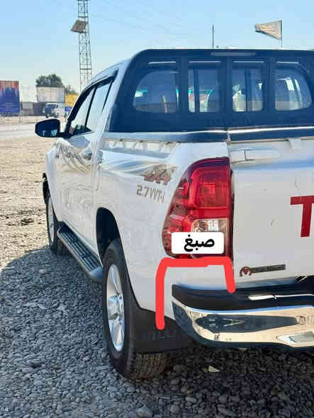 سلام عليكم هايلوكس بيكم فورويل.   موديل 2017 
كير محرك. كفاله.      كير وتماتيك    حداديه نضيفه 

   تبريد ❄️.     تخم تاير.      كامره شاشه كبيره 

     بيه بارد +صبق موضح بلصور  رقم بغداد بسمي تحويل مباشر  

     ماشيه.  151.الف.   توضيح بدون مراوس 

     سعر.  235 وبيه مجال الشراي.  مكان بغداد النهروان

                           رقم. ***********
