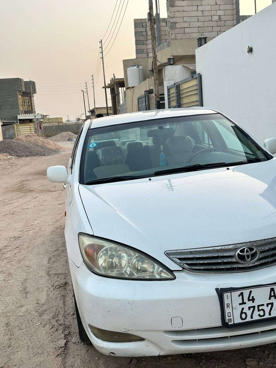 كامري 2004 كفاله من الضربه والصبغ والتبديل رقم جديد انكليزي مكاني البصره ابو الخصيب
***********
