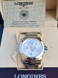 لونجين كونكويست • L3.660.4 • كرونوغراف مزدوج