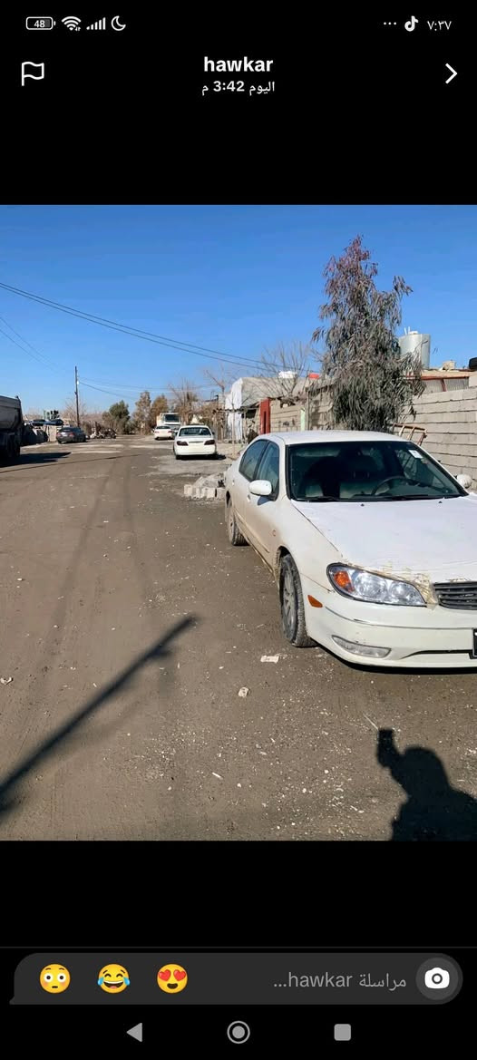 ماگزيما 2002 مزايدة كركوك  وه كاله عامه بسمي 
محرك 3000كير ئوتو ماتيك 
تاخم طائرات جديد تاخم گدام جديد 
بدون ضربه كير محرك بل شرط 
سياره جاهز  ته بريد  
ماگزيما 2002مزيده ي كركوك وه كاله ي عامه 
به ناو خومانه. مه كينه ي 3000كير ئوتو ماتيك 
تاخم پيشي تازه تاخم تايه تازه سياره كه جاهيزه 
سياره كه بي زه ربه يه كيرو مه كينه و ته بريد به شه رت *********** كركوك, العراق
