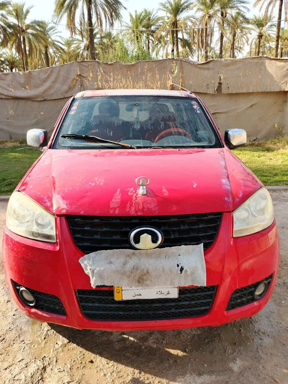 السلام عليكم
بيكم كريت ويل. ٢٠١١ رقم كربلاء . مكانها كربلاء
مكفولة بدون حاث . بيها شبر عالبارد بالجاملغ الامامي
مكينة ٢٠٠٠  . بيها سنوية ساقطة وتبريد عاطل بس قايش
السعر ٥٥ ورقة وبيها مجال بسيط
 كربلاء الحسينية 
   ‏‪***********
