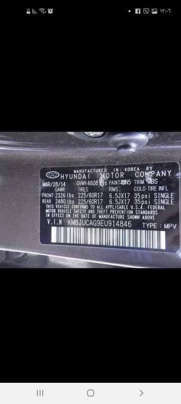 توسان امريكي موديل 2014 مكينه 2400 GDi فور ويل تبريد قطعتين كشنات جلد كهرباء تدفئه بلكشن كير ومحرك مكفول حداديه جديده باتري جديد تخم تاير جديد حادثه موضح بلصور فقط ربع من البنيد من فوك السياره انصبغت الصفحه لان بيه جراد لجماليه فقط كماموضح بلصور قبل وبعد
السعر( 128 $) وبيه مجال بسيط العنوان البياع الرساله الثانيه الاتصال على هذا الرقم***********
