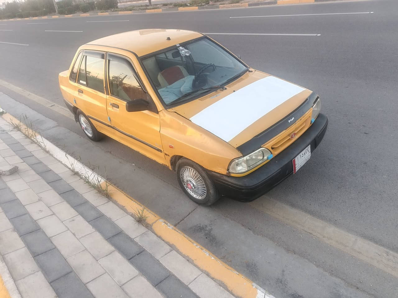 سلام عليكم سايبه موديل 2010 رقم كربلاء الماني مصفره هيئه وغرامات مكينه وكير وحداديه وكهربائيات شغاله تخم تاير شواصي مابيه ضربه مابيه سياره نضيفه خط وبحث عدي المكان نجف  السعر 14.           ***********
