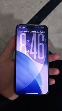 آيفون 15 برو مكاس تبديل بطاريه اصليه السعر 800 المكان حي اور 078033995...