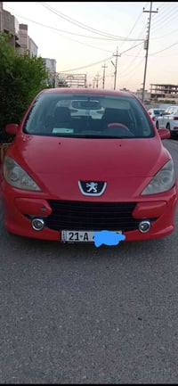 بیجو 307،،2006،،رقم سلیمانی جدید،، بدون حادث،،کیر مکینە تبرید بشرط،، م...