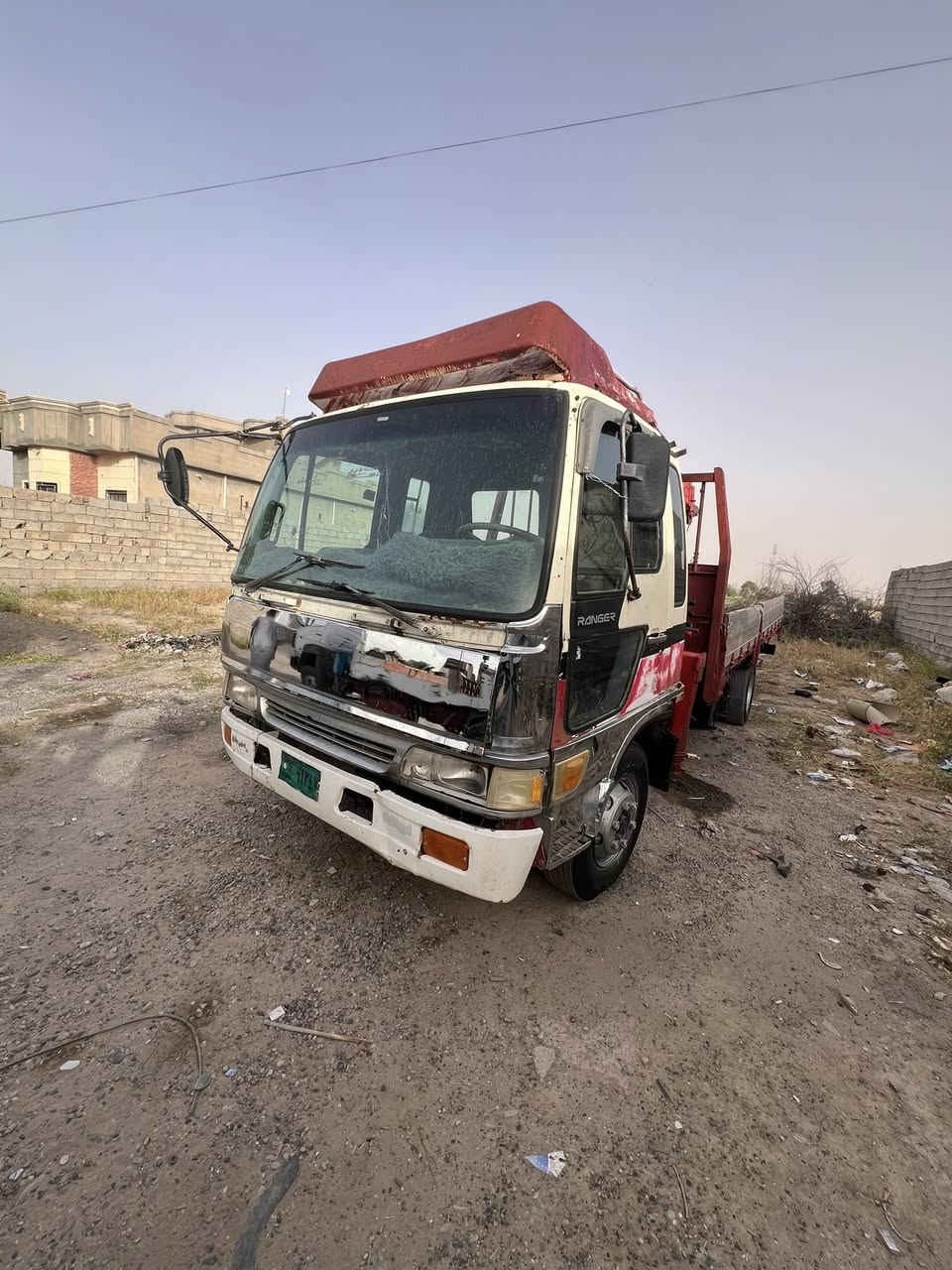 كرين هينو  طيره موديل 91 جهاز يونك 3300 رقم نينوه للبيع  ***********

