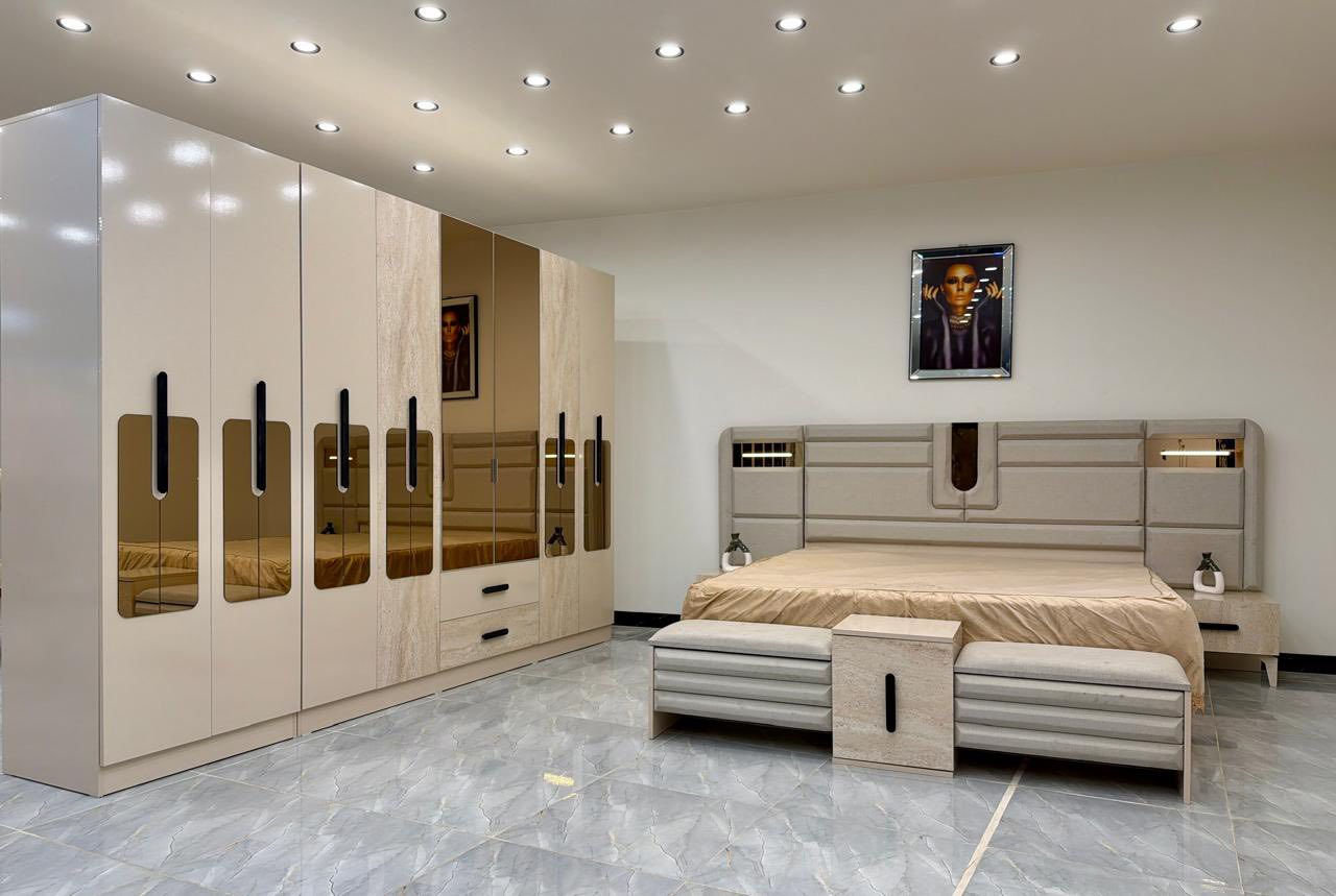 بيتك الجديد يبدأ من "كالا" ✨

تجهيزات العرس تحتاج دقة واختيار ذكي، وموديل "كالا" بـ 10 قطع هو كل ما تحتاجه لغرفة نوم مثالية، مريحة، وفخمة.

أبرز التفاصيل التي ستعشقها:

تصميم عصري: إضاءة هادئة في ميز التواليت والكومديات تضفي أجواءً رومانسية.

راحة تامة: شازلون مريح مع مخزن، وسرير متين جداً.

ضمان 5 سنوات: لأننا نثق بمنتجاتنا (شد وفتح).

جودة الظهر البلوك: لضمان ثبات الغرفة لسنوات طويلة.

💵 العرض النقدي: مليون و650 ألف.
📥 نظام الأقساط: مليونين و100 ألف (بقسط شهري بسيط 135 ألف).

ننتظر زيارتكم في: الرمادي، التأميم، شارع النخيل.


**إذا كنت صاحب هذا الإعلان وتريد حذفه لأي سبب، رجاءا أرسل رسالة إلى الدعم الفني**