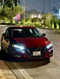 نيسسيان سسينترا  فئة ال SR للبيع  موديل 2022 لون احمر  مواصفات السيارة...