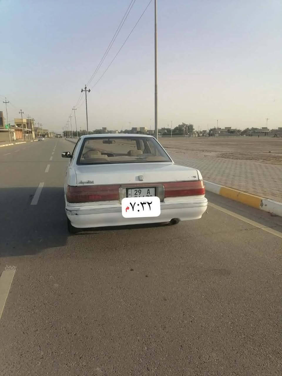 سلام عليكم
هارتوب موديل 91  ب اسمي تحويل مباشر رقم  انكليزي واسط الرقم الجديد كير ومحرك ٢٥٠٠  بدون بخار وتنقيص مكفوله من الكص والضربه القويه واي عيب شرعي تخم تاير جديد، صدر نظيف، تبريد منظومه كامله نقصها فقط غاز
 السعر ٥٥ وبيها مجال المكان  واسط /الصويرة ***********
