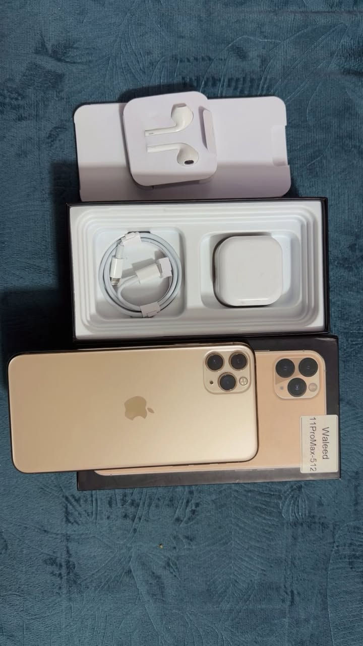 السلام عليكم 11 برو ماكس بطاريه 76 ذاكره 512 التليفون كلش محافظ علي ومكفول من كلشي تاخذه تفحصه  مطابق هوه والكارتونه مالته مكاني بغداد البلديات 
التوصال *********** متواجد واتساب 
السعر 400 وبي مجال للطيبين
