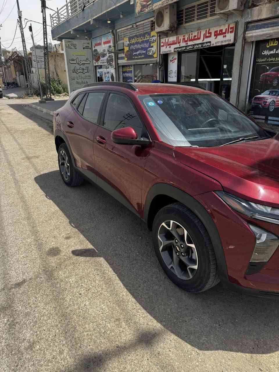 السلام عليكم
شيفروليت تراكس 
موديل 2024

 مواصفات 

تحكم ستيرن 

نقطه عمياء 

نضام اوتو  

تدفئه كشنات 

تحديد مسار 

سياره كير ومكينه جدد

تبريد ثلج 
 

مكانها الكوت 
السعر /138
اتصال/***********

