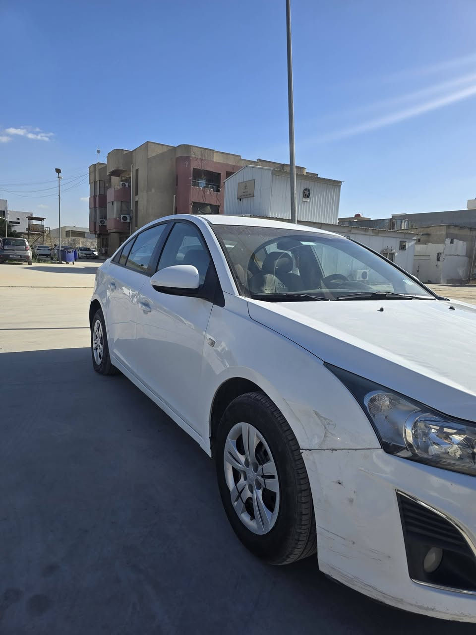 يا الله السلام عليكم
كروز موديل 2013 خليجي  مكينة 1800 المرغوب  رقم سليمانية ب اسمي تحويل ثاني يوم
السيارة ماشية 100 ميل
مكينة جديدة وكير جديد 
تبريد وتدفئة خير من الله
شاشة نظام اندرويد 
كامرة خلفية
4 جام اوتو
المري كهربائي
تحكم ستيرن جهة وحدة
تايرات زوج امامي جدد 
صدرهة كامل نقصة قاعدة دبل وحدة وشمعات
السيارة ضربتهة جاملغ عكس السايق مصلح ومصبوغ وبارد علة كد شبر بين البابتين جهة السايق
بقية السيارة خير من الله كاملة مكملة علة اخر حباية  تشغل وتطلع  مكاني بغداد / الشعب
السعر 72 ورقة وبيهة مجال بسيط حك الجية  
رقمي : ***********
واسف عل اطالة❤️
