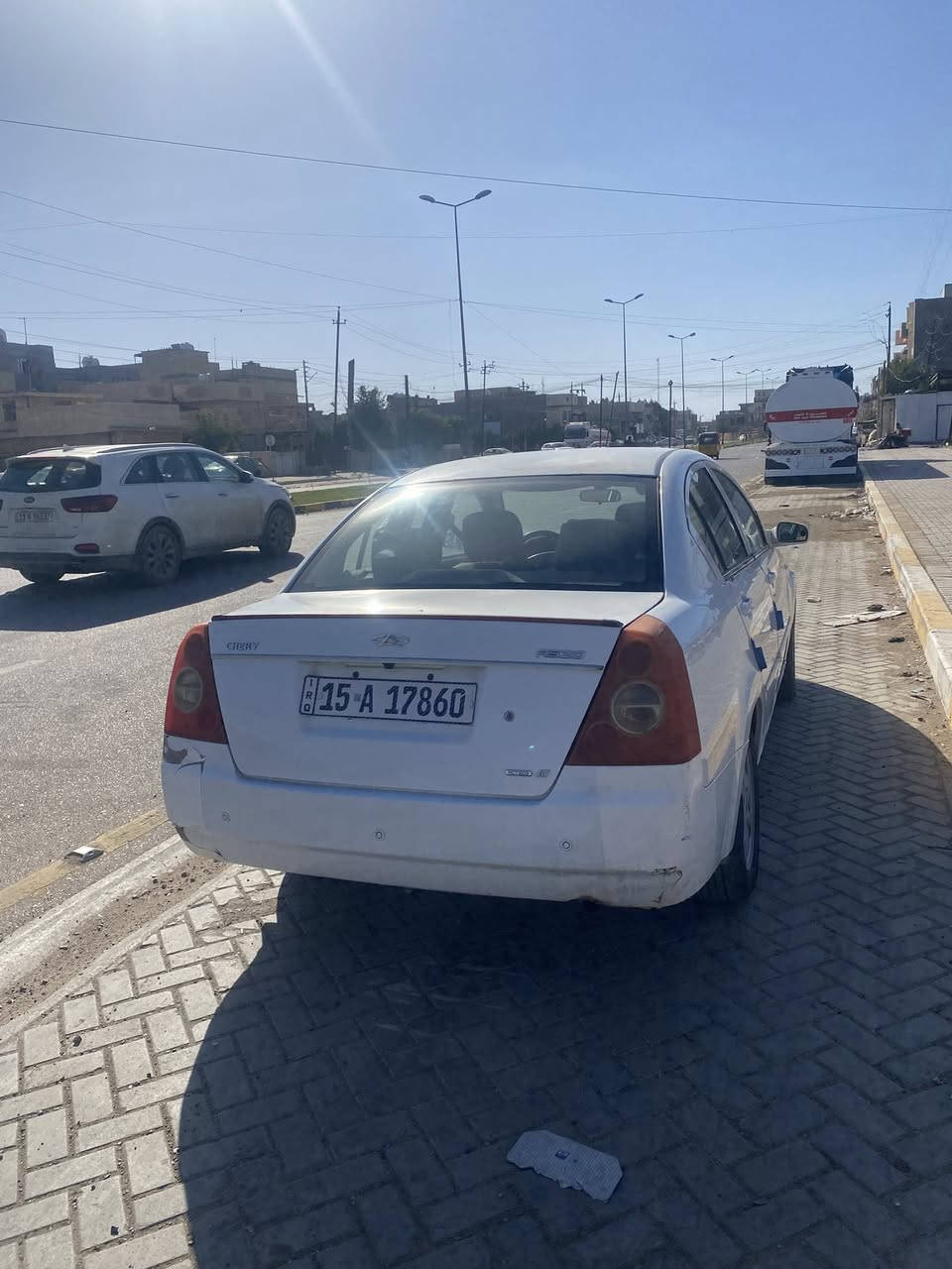 السلام عليكم شيري a5 موديل 2012 للبيع السعر 39 وبيها مجال المكان بغداد الغزاليه الرقم ***********
