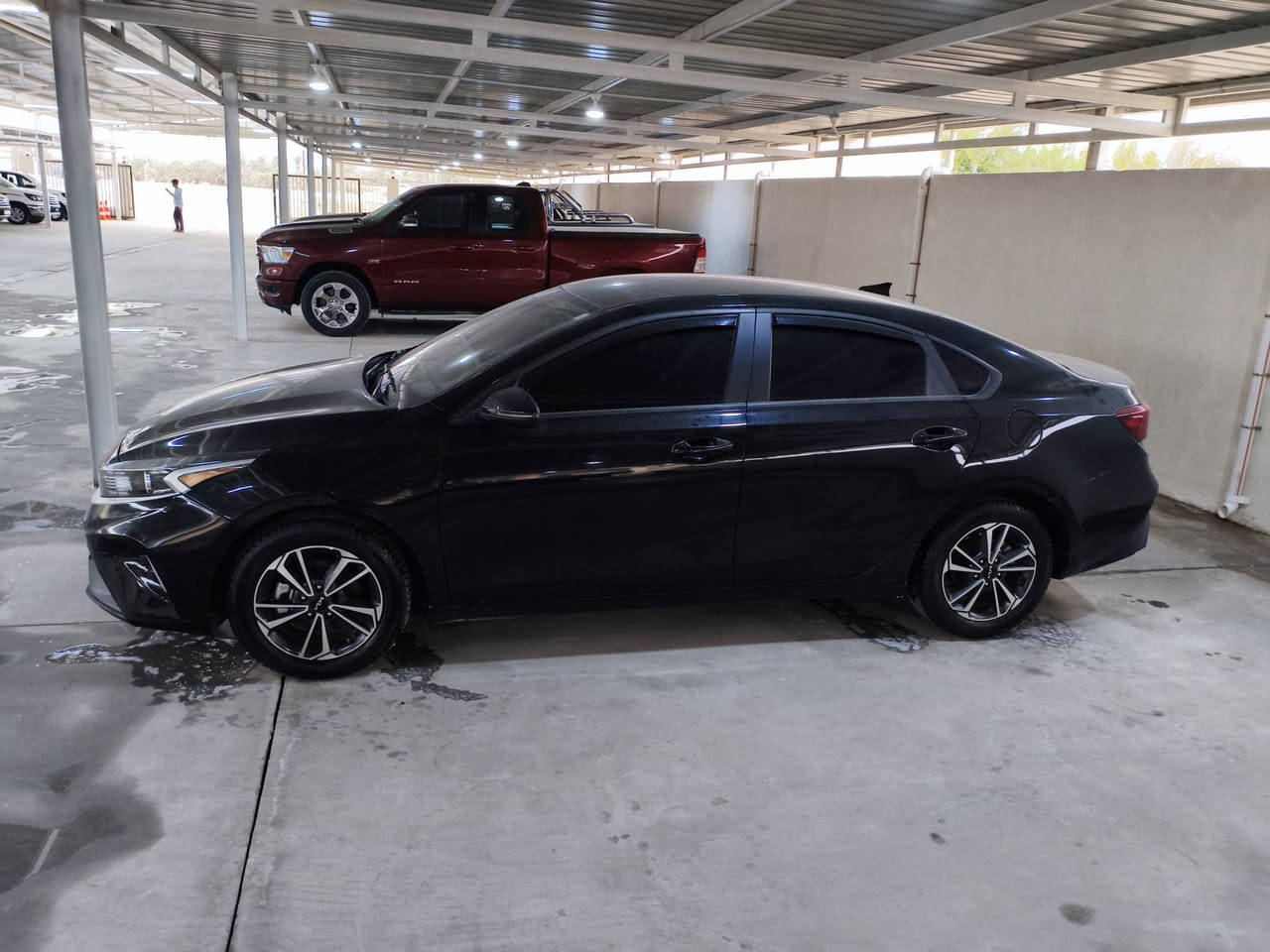 السلام عليكم (كيا فورتي موديل 24 وارد امريكي السيارة الاستفسار التواصل ***********
