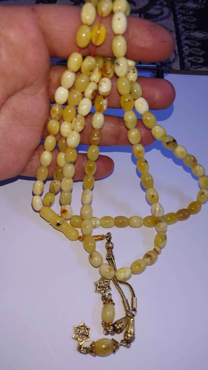 سبحة كهرب أصلي طبيعي كركوشة فضه 101حبه السعر 130الف العنوان بغداد زعفرانية الهاتف *********** بغداد, العراق
