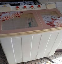 غساله غسل وتنشيف نظيفه 55الف حجم كبير 07732884618