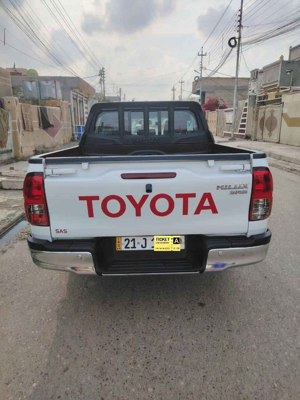 تيوتا هايلوكس ناصي SAS  للبيع 2024   السيارة وضع الزيرو وكالة ماشيه 60 ألف رقم سليمانيه دولي سنوية جديده    مكفولة كفالة 
عنواني بغداد المعامل 
للأتصال :   ***********
