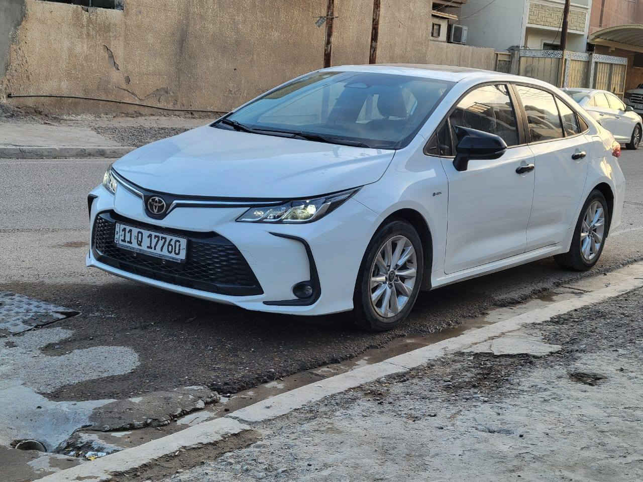 السلام عليكم 
للبيع كورلا مديل ٢٠٢٤ 
ماشيه ٢٨ مكفوله من الصبغ بيه فقط بارد بل جنطه 
قليل السعر ١٤٥ 
***********
