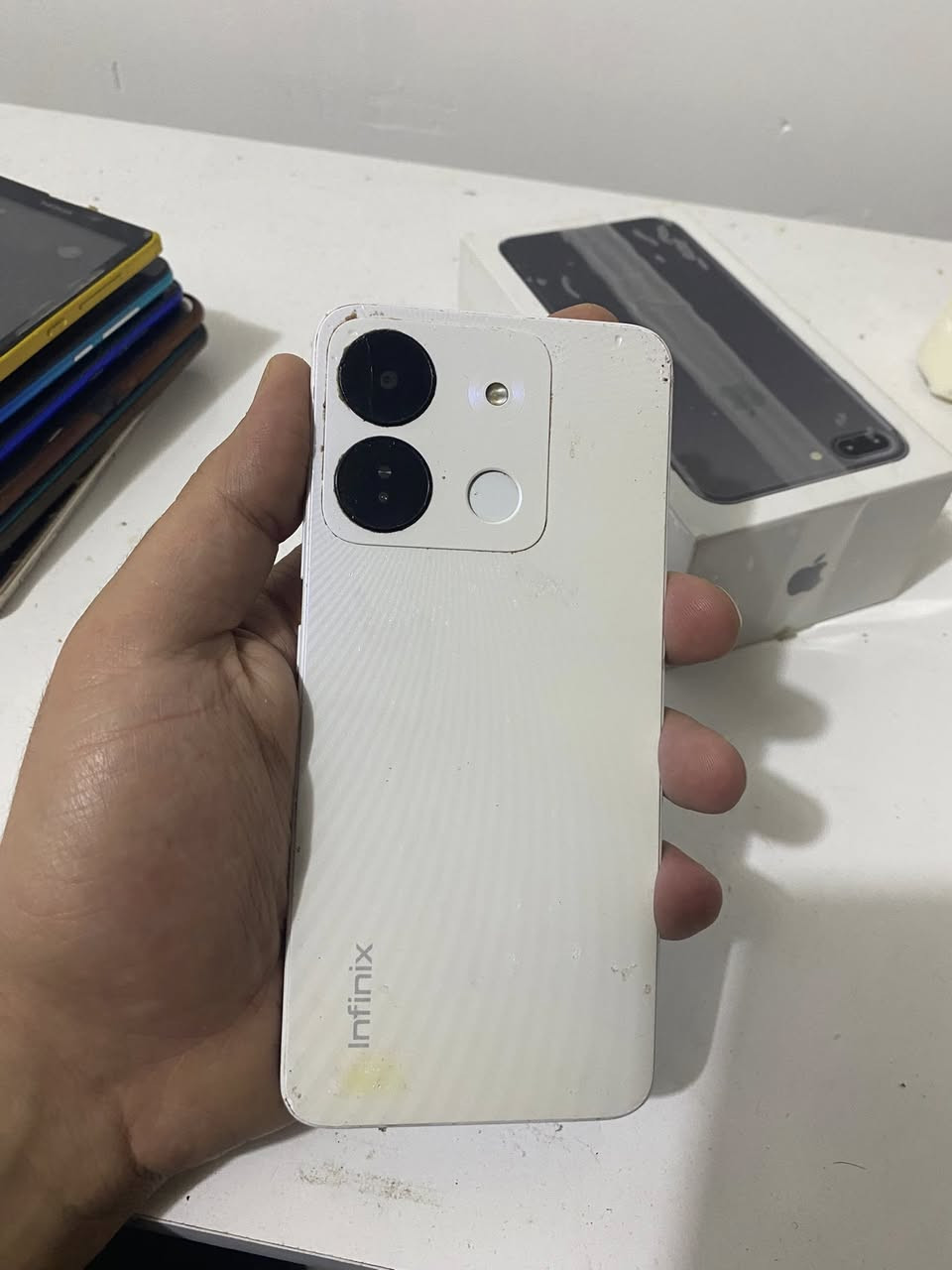 السلام عليكم عندي مجموعه مال اجهزاء ايفون ٧ شغال كلشي مابي بس معلكه شاشه يمكن يصلح ب ١٠ الف و حهاز كلكسي يشتغل و البقيه كلهن بس شاشه بس تبديل شاشه الله شاهد قيم و اخذ العنوان البصره


**إذا كنت صاحب هذا الإعلان وتريد حذفه لأي سبب، رجاءا أرسل رسالة إلى الدعم الفني**