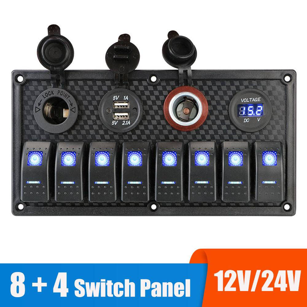 لوحة مفاتيح هزازة (Rocker Switch Panel) مزودة بـ 8 مفاتيح، ومنفذ شحن USB مزدوج، وفولتميتر، ومقبس ولاعة سجائر، مصممة خصيصًا للاستخدام في القوارب والمركبات. [1, 2]


**إذا كنت صاحب هذا الإعلان وتريد حذفه لأي سبب، رجاءا أرسل رسالة إلى الدعم الفني**