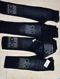 وايد ليج بناتي • مقاس ٣٢-٣٨ • أسود استرتش