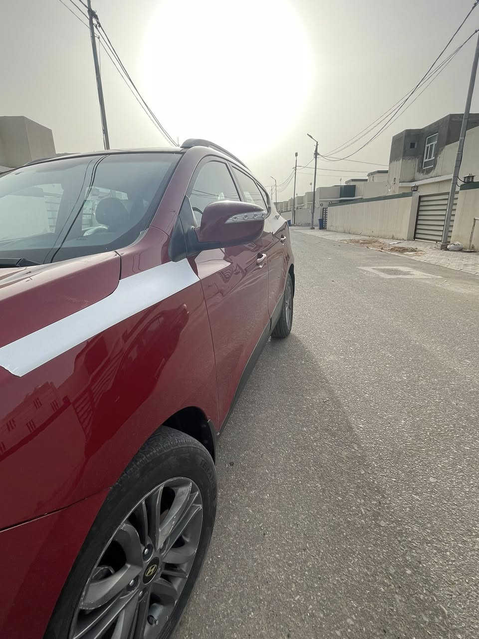 توكسان خليجي للبيع مديل 2015 ماشيه121 الف بيه باب الصدر رش بدون معجون اثر شخوط وجاملغ بي بارد  وبيه جراد كلش قليل   سنويه بسمي 28 وعشرين رقم بغداد مشروع وطني كير مكينه كفاله لا بخار لا تنقيص  حداديه جديده السعر 155 بيه مجال  نجف مجمع ابو تراب الهاتف ***********
