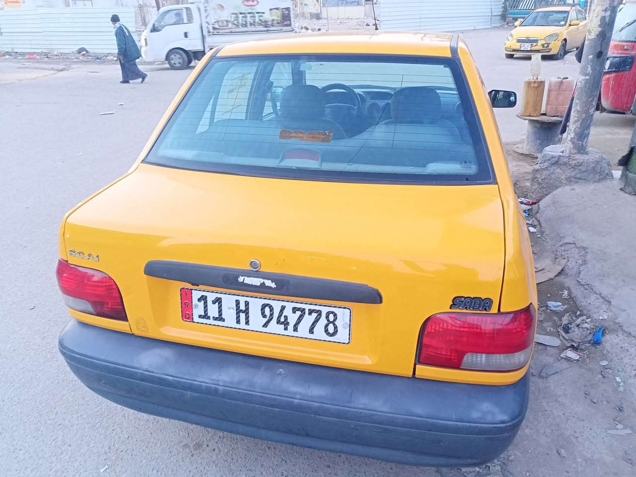 سايبا موديل 2018 باسمي يعني تحويل ثاني يوم ( شواصي واحد مفطور) بل صندوك زروف مال خياسات  لا يوجد قطرة معجون ولا مبدل الشيء  البلاد السعر( 47) تواصل واتساب او اتصال ***********
بغداد الأمين الثانية قرب جامع المحسن
