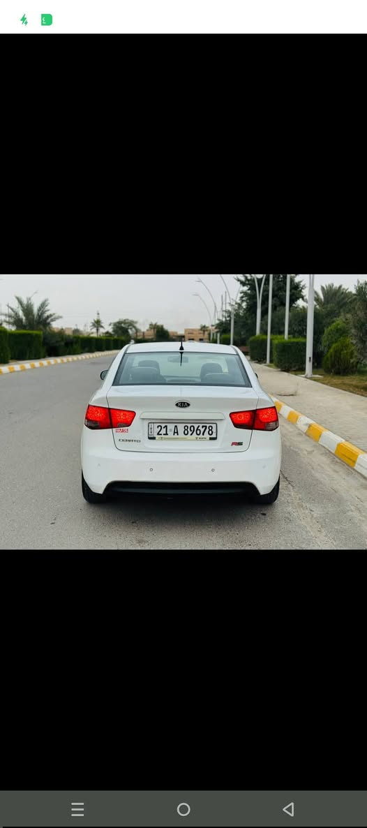 السلام عليكم...
للبيع...نقد فقط  اعتذر عن الاقساط 

بسعر 95وبيه مجال بسيط

سيراتو 2011خليجي ابيض ثلجي 

رقم سليمانيه  دولي 21/سنويه جديده 

شرط التحويل والغرامات 

ماشيه 200

✳️محرك 1600 شرط لاتبخير ولا تنقيص 

✳️كير اتوماتيك بدون اي عيب مال بيت"

تدفئة /تبريد/كهربائيات/صدر/تايرات/كلها مكفوله 

 

🚘سياره جديده بدون شخوط بدون بارد شرط Ⓜ️

✅سيارة بيها باب السايق وباب السكن ونص باب ويا باب السايق توحيد لون  وكلير  فقط Ⓜ️

السعر 95$💸

تايرات 4️⃣ جديدة 🆕 

صدر امامي خلفي كلا جديد 🆕 

مكان السيارة صلاح الدين تكريت الديوم

رجاءً ما أقفل سعر بالتلفون تعال وتدلل 

للاستفسار ***********
